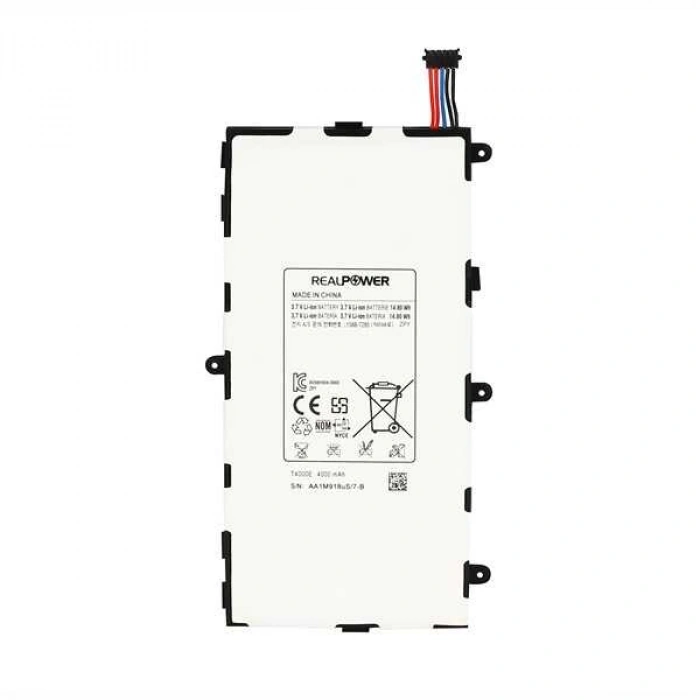 RealPower Samsung Uyumlu Galaxy Tab 3 P3210 T211 Batarya 4000mAh Li-Polymer Uzun Ömürlü Pil