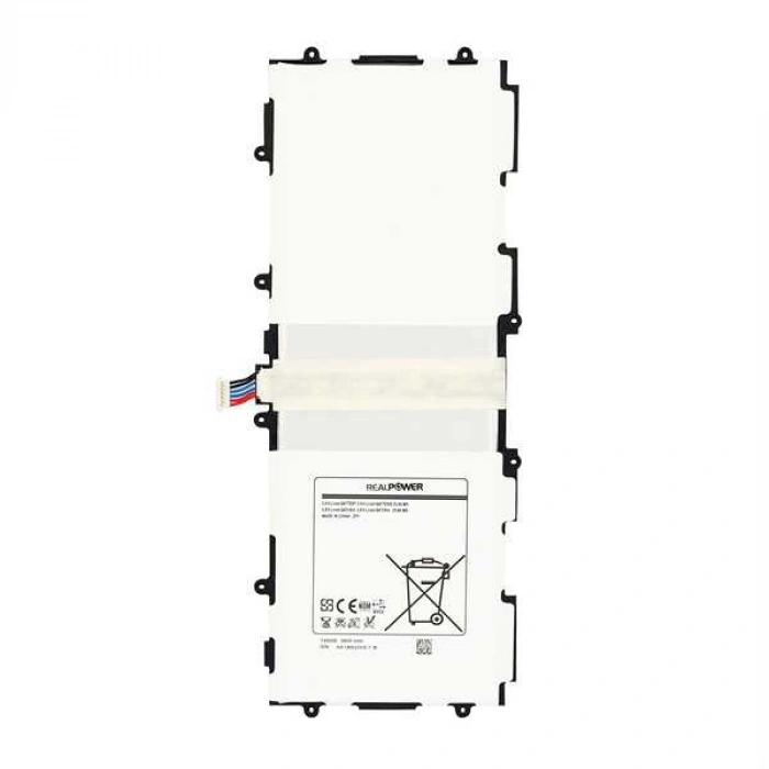 RealPower Samsung Uyumlu Galaxy Tab 3 10.1 P5210 Batarya 6800mAh Li-Polymer Uzun Ömürlü Pil