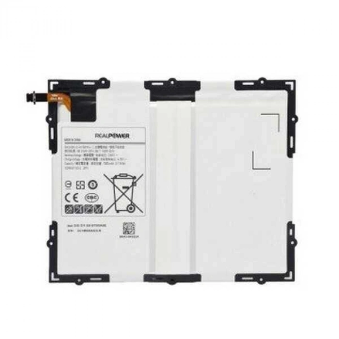 RealPower Samsung Uyumlu Galaxy Tab A 10.1 2016 P580 Batarya 7300mAh Li-Polymer Uzun Ömürlü Pil