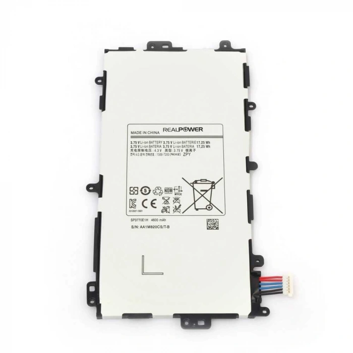 RealPower Samsung Uyumlu Galaxy Note 8.0 N5110 Batarya 4600mAh Li-Polymer Uzun Ömürlü Pil