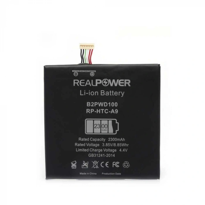 RealPower Htc Uyumlu One A9 Batarya 2300mAh Li-Polymer Uzun Ömürlü Pil