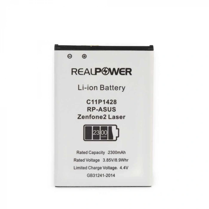 RealPower Asus Uyumlu Zenfone 2 Laser Batarya [mAh] Li-Polymer Uzun Ömürlü Pil