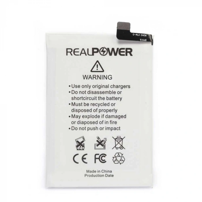 RealPower OnePlus Uyumlu 1 Batarya 3000mAh Li-Polymer Uzun Ömürlü Pil