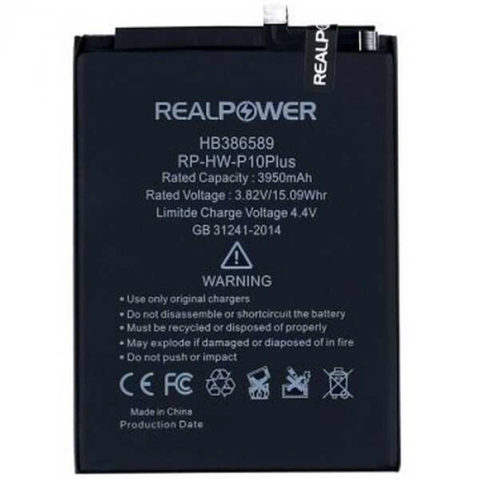 RealPower Huawei Uyumlu Mate 20 Lite Batarya 3950mAh Li-Polymer Uzun Ömürlü Pil