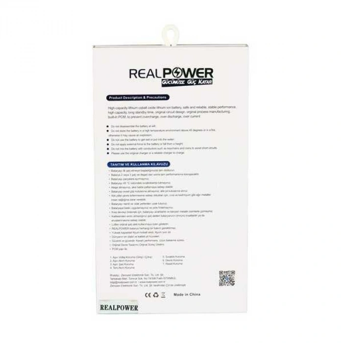 RealPower Samsung Uyumlu Galaxy M31s M317 Batarya 6000mAh Li-Polymer Uzun Ömürlü Pil