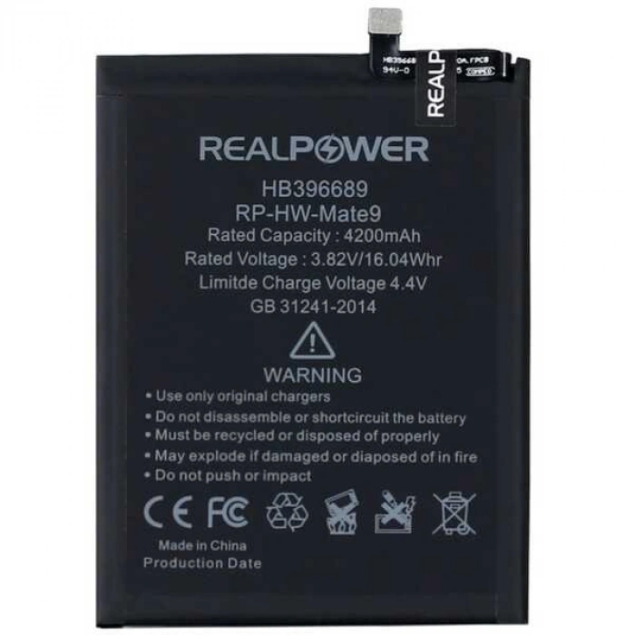RealPower Huawei Uyumlu Y7 Pro 2019 Batarya 4200mAh Li-Polymer Uzun Ömürlü Pil