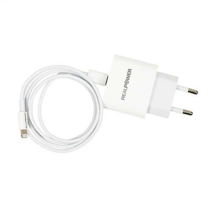 Realpower Apple iPhone 20 W Usb-c Güç Adaptörü Şarj Cihazı Ve Kablo Seti OLD