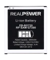 RealPower Samsung Uyumlu Galaxy Grand Max G7200 Batarya 2600mAh Li-Polymer Uzun Ömürlü Pil