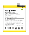 RealPower OnePlus Uyumlu 6 Batarya 3210mAh Li-Polymer Uzun Ömürlü Pil