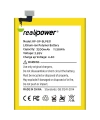 RealPower Oppo Uyumlu A77 Batarya 3115mAh Li-Polymer Uzun Ömürlü Pil