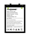RealPower Infinix Uyumlu Zero 30 Batarya Li-Polymer Uzun Ömürlü Pil