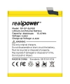 RealPower Oppo Uyumlu R17 Batarya 3615mAh Li-Polymer Uzun Ömürlü Pil