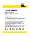 RealPower Oppo Uyumlu Reno 2 Batarya 4115mAh Li-Polymer Uzun Ömürlü Pil