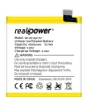 RealPower Oppo Uyumlu Reno 2Z Batarya 4100mAh Li-Polymer Uzun Ömürlü Pil