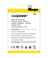 RealPower Realme Uyumlu C21 Batarya Li-Polymer Uzun Ömürlü Pil