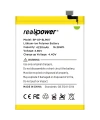 RealPower Oppo Uyumlu A15 Batarya 4230mAh Li-Polymer Uzun Ömürlü Pil