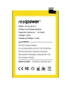 RealPower Realme Uyumlu C53 Batarya Li-Polymer Uzun Ömürlü Pil