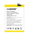 RealPower Oppo Uyumlu A76 Batarya Li-Polymer Uzun Ömürlü Pil