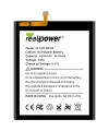 RealPower Samsung Uyumlu Galaxy A23 A235 Batarya Li-Polymer Uzun Ömürlü Pil