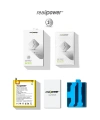 RealPower Samsung Uyumlu Galaxy Tab A7 Lite T220 Batarya 5100mAh Li-Polymer Uzun Ömürlü Pil