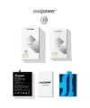 RealPower Xiaomi Uyumlu Mi 8 Lite Batarya 3550mAh Li-Polymer Uzun Ömürlü Pil