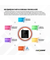 RealPower Xiaomi Uyumlu Mi 4s Batarya 3510mAh Li-Polymer Uzun Ömürlü Pil
