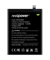 RealPower Xiaomi Uyumlu Redmi K40 Pro Batarya Li-Polymer Uzun Ömürlü Pil