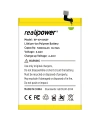 RealPower Xiaomi Uyumlu Redmi A2 Batarya Li-Polymer Uzun Ömürlü Pil