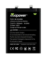 RealPower Xiaomi Uyumlu Poco F5 Pro Batarya Li-Polymer Uzun Ömürlü Pil