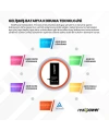 RealPower Apple Uyumlu iPhone 7 Plus Batarya 3700mAh Yüksek Kapasiteli Güçlendirilmiş Pil