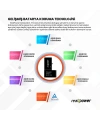 RealPower Apple Uyumlu iPhone Xs Max Batarya 3870mAh Yüksek Kapasiteli Güçlendirilmiş Pil