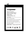RealPower Oppo Uyumlu F1s Batarya 3180mAh Li-Polymer Uzun Ömürlü Pil