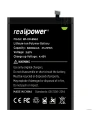 RealPower Xiaomi Uyumlu Poco M3 Batarya Li-Polymer Uzun Ömürlü Pil
