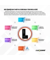 RealPower Apple Uyumlu iPhone 11 Pro Max Batarya 3969mAh Tak Çalıştır Yüksek Kapasiteli Güçlendirilmiş Pil