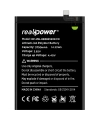 RealPower Huawei Honor 8X Batarya 3950mAh Li-Polymer Uzun Ömürlü Pil