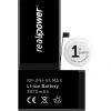 RealPower Apple Uyumlu iPhone Xs Max Yüksek Kapasiteli Batarya 3870mah