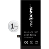 RealPower Apple Uyumlu iPhone Se 2020 Yüksek Kapasiteli Batarya 2500mah