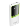 Realpower 10000mAh 22.5W Dahili Kablolu Taşınabilir Beyaz Powerbank RP-PBC1