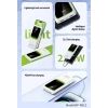 Realpower 10000mAh 22.5W Dahili Kablolu Taşınabilir Beyaz Powerbank RP-PBC1