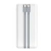 Realpower 20000mAh 22.5W Dahili Kablolu Taşınabilir Beyaz Powerbank RP-PBC2