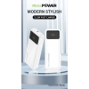 Realpower 20000mAh 22.5W Taşınabilir Beyaz Powerbank RP-PB2W
