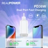 Realpower 36W GAN Seyahat Hızlı Şarj Aleti RP-CG36