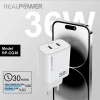 Realpower 36W GAN Seyahat Hızlı Şarj Aleti RP-CG36