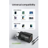 Realpower 33W GAN Siyah Seyahat Hızlı Şarj Aleti + Type-c den Type-c Kablo RP-CG33CB