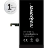 RealPower Apple Uyumlu iPhone 15 Yüksek Kapasiteli Batarya 3650mah