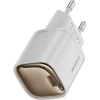 Realpower 20W GaN USB-C PD Hızlı Şarj Adaptörü Şarj Aleti ve USB-C to Lightning Hızlı Şarj Kablo Seti Beyaz TCS20WWH