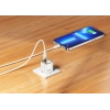 Realpower 20W GaN USB-C PD Hızlı Şarj Adaptörü Şarj Aleti ve USB-C to Lightning Hızlı Şarj Kablo Seti Beyaz TCS20WWH