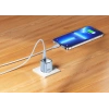 Realpower 20W GaN USB-C PD Hızlı Şarj Adaptörü Şarj Aleti ve USB-C to Lightning Hızlı Şarj Kablo Seti Mavi TCS20WBL