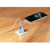 Realpower 30W GaN USB-C PD Hızlı Şarj Adaptörü Şarj Aleti ve USB-C to Lightning Hızlı Şarj Kablo Seti Mavi TCS30WBL