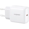 Realpower 25W PPS PD USB-C Hızlı Şarj Adaptörü Şarj Aleti Beyaz TC25WWH